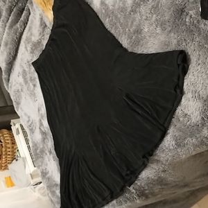 Slinky brand- Black flare skirt for women